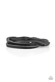 Paparazzi "Backroad Bandit - Black" bracelet Paparazzi Jewelry