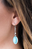 Paparazzi "Back To The SANDSTONE Age" Blue Earrings Paparazzi Jewelry