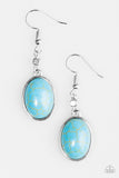Paparazzi "Back To The SANDSTONE Age" Blue Earrings Paparazzi Jewelry