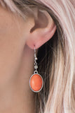 Paparazzi "Back To The SANDSTONE Age" Orange Earrings Paparazzi Jewelry