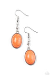 Paparazzi "Back To The SANDSTONE Age" Orange Earrings Paparazzi Jewelry