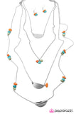 Paparazzi "Back To the Stone Age" Multi Necklace & Earring Set Paparazzi Jewelry