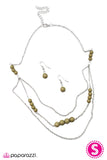 Paparazzi "Backwoods Explorer - Green" necklace Paparazzi Jewelry
