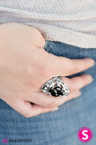 Paparazzi "Badaboom! - Black" ring Paparazzi Jewelry