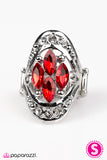 Paparazzi "Badaboom! - Red" ring Paparazzi Jewelry