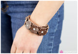 Paparazzi "Bad Romance - Brown" bracelet Paparazzi Jewelry