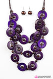 Paparazzi "Bahama Bliss - Purple" necklace Paparazzi Jewelry