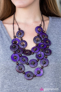 Paparazzi "Bahama Bliss - Purple" necklace Paparazzi Jewelry