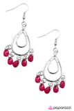 Paparazzi "Bahama Mama" Pink Earrings Paparazzi Jewelry