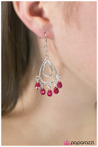 Paparazzi "Bahama Mama" Pink Earrings Paparazzi Jewelry