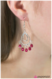 Paparazzi "Bahama Mama" Pink Earrings Paparazzi Jewelry