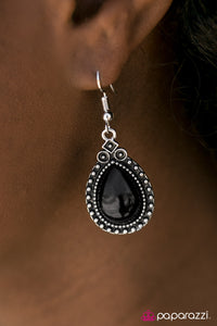 Paparazzi "Bali Bliss" Black Earrings Paparazzi Jewelry