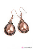 Paparazzi "Bali Bliss" Copper Earrings Paparazzi Jewelry