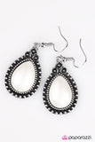 Paparazzi "Bali Bliss" White Earrings Paparazzi Jewelry