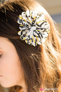 Paparazzi "Bali Blooms" Yellow Hair Clip Paparazzi Jewelry