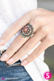 Paparazzi "BALI Dancer - Orange" ring Paparazzi Jewelry