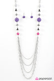 Paparazzi "Balloon Ride" Necklace & Earring Set Paparazzi Jewelry