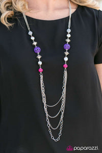 Paparazzi "Balloon Ride" Necklace & Earring Set Paparazzi Jewelry