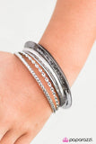 Paparazzi "Bang Bang!" Silver Bracelet Paparazzi Jewelry