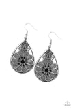 Paparazzi "Banquet Bling" Black Earrings Paparazzi Jewelry