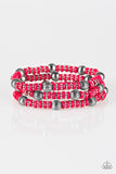 Paparazzi "Barcelona Ball" Pink Bracelet Paparazzi Jewelry