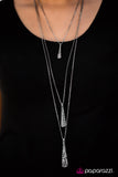 Paparazzi "Batter Up" Black Necklace & Earring Set Paparazzi Jewelry