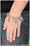 Paparazzi "Battle Royale - White" bracelet Paparazzi Jewelry