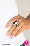 Paparazzi "Bay Beauty" Silver Ring Paparazzi Jewelry