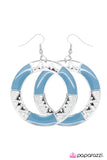 Paparazzi "Beach Babe" Blue Earrings Paparazzi Jewelry