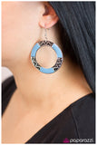 Paparazzi "Beach Babe" Blue Earrings Paparazzi Jewelry