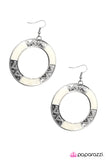 Paparazzi "Beach Babe" White Earrings Paparazzi Jewelry