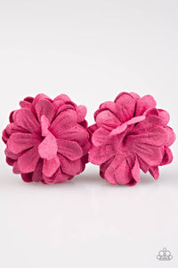 Paparazzi "Beach Blossom" Pink Hair Clip Paparazzi Jewelry