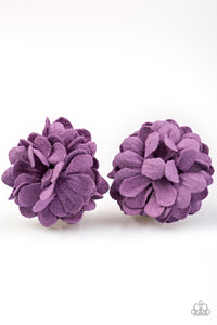 Paparazzi "Beach Blossom" Purple Hair Clip Paparazzi Jewelry