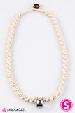 Paparazzi "Beach Escape" White Urban Necklace Unisex Paparazzi Jewelry