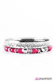 Paparazzi "Beach Lounge" Pink Bracelet Paparazzi Jewelry