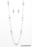 Paparazzi "Beach Savvy" Multi Necklace & Earring Set Paparazzi Jewelry