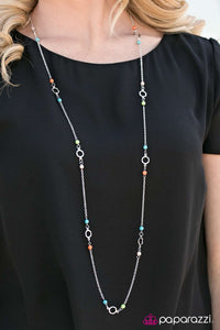 Paparazzi "Beach Savvy" Multi Necklace & Earring Set Paparazzi Jewelry