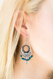 Paparazzi "Beachside Bash" Blue Earrings Paparazzi Jewelry