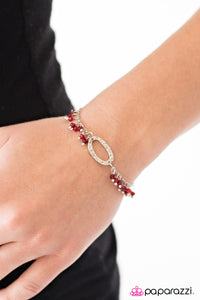 Paparazzi "Beach Wedding" Red Bracelet Paparazzi Jewelry