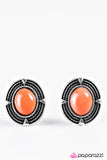 Paparazzi "BEAD There, Done That" Orange Earrings Paparazzi Jewelry