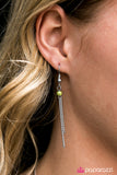 Paparazzi "Be A Little Wild" Green Necklace & Earring Set Paparazzi Jewelry