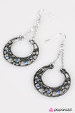 Paparazzi "BEAM On!" Blue Earrings Paparazzi Jewelry