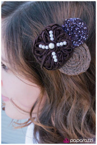 Paparazzi "Beautiful Bandit" Brown Hair Clip Paparazzi Jewelry