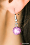 Paparazzi "Beautifully Baroque" Purple Necklace & Earring Set Paparazzi Jewelry