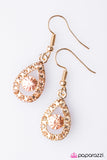 Paparazzi "Beauty and Grace" Gold Earrings Paparazzi Jewelry