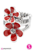 Paparazzi "Beauty Marked - Red" ring Paparazzi Jewelry