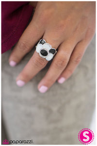 Paparazzi "Beauty Spots" Black Ring Paparazzi Jewelry