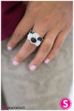 Paparazzi "Beauty Spots" Black Ring Paparazzi Jewelry