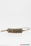 Paparazzi "Be Brave" Brass Bracelet Paparazzi Jewelry