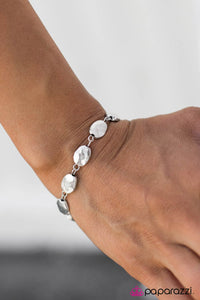 Paparazzi "Be BRIGHT There!" Silver Bracelet Paparazzi Jewelry